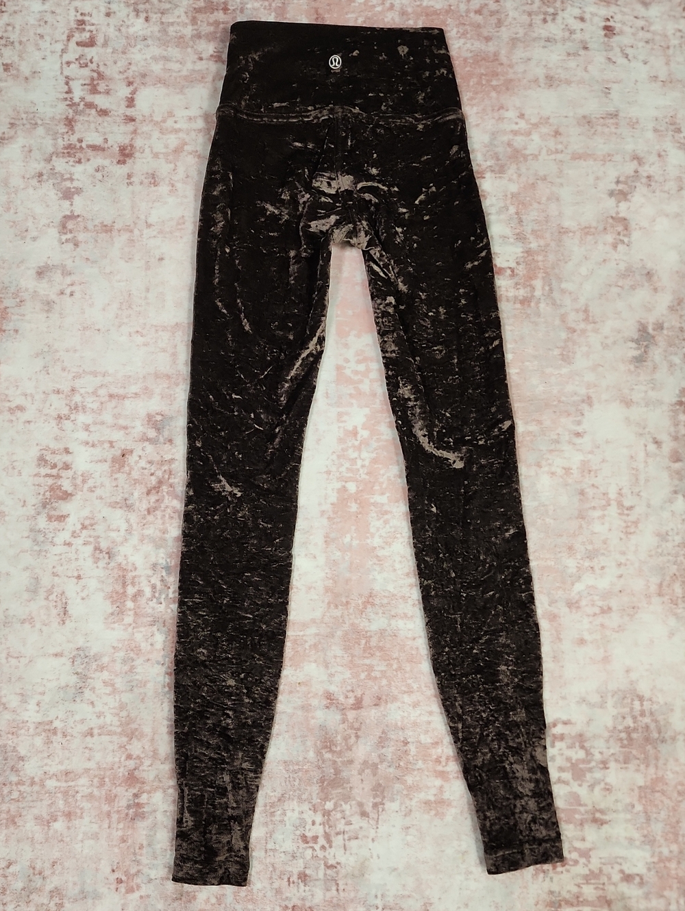 Lululemon Wunder Lounge Tight‎ Crushed Velvet French Press Brown Legging Size 2
